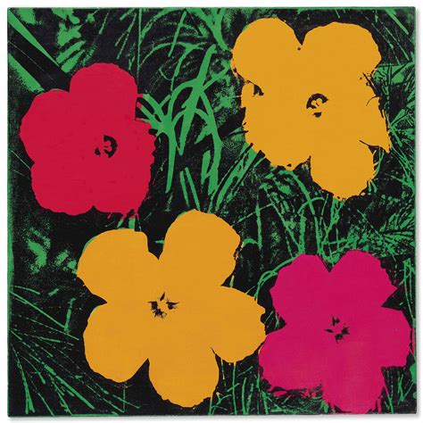 andy warhol flower images.